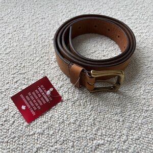 Brand new made in Canada leather belt - M